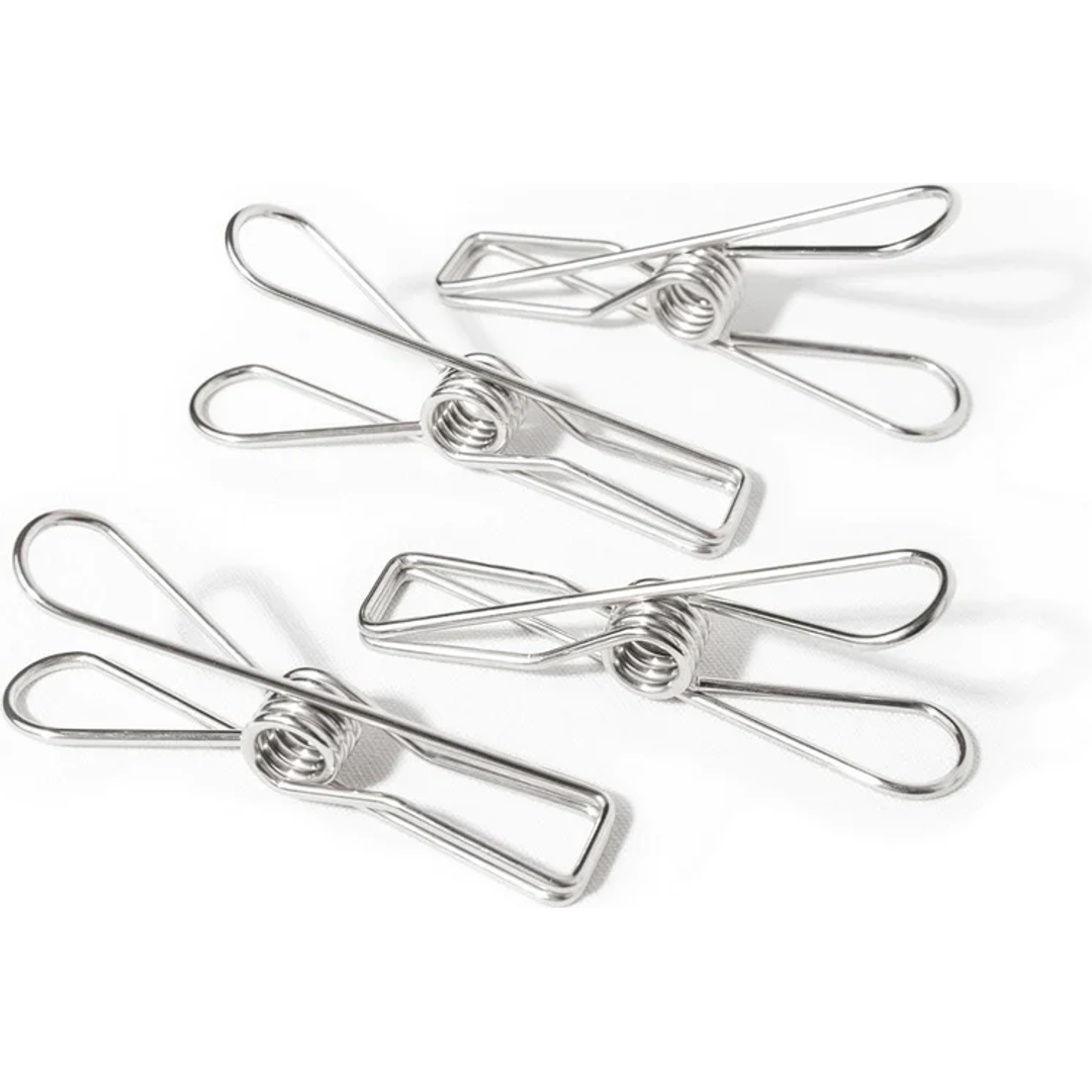 Stainless Steel Clothes Pegs - Carely